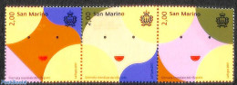 San Marino 2017 World Refugees Day 3v [::], Mint NH, History - Refugees - Unused Stamps