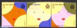 San Marino 2017 World Refugees Day 3v [::], Mint NH, History - Refugees - Nuovi