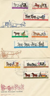 Poland FDC.1495-03 #3: Horse-drawn Vehicles - FDC