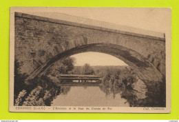 91 ESSONNES L'Essonnes Et Le Pont Du Chemin De Fer Coll Chaumette En 1936 - Essonnes