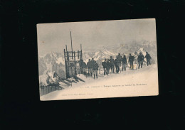 74 CHAMONIX - TROUPES ITALIENNES Au Sommet DU MONT BLANC - Chamonix-Mont-Blanc