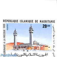 Mauritania 1989 Mekka Pilgrims 1v, Imperforated, Mint NH, Religion - Religion - Islam - Sonstige & Ohne Zuordnung