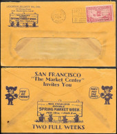 USA San Francisco Cover Mailed 1929. Civil Aeronautics Conference 2c Stamp - Cartas & Documentos