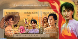 Guinea, Republic 2012 Aung San Suu Kyi, Nobelprize Winner, Mint NH, History - Nobel Prize Winners - Prix Nobel