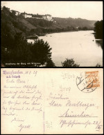 Ansichtskarte Burghausen A.d.S. Westhang Der Burg Mit Wöhrsee 1929 - Other & Unclassified