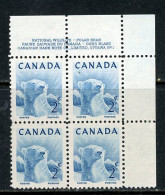 Canada MNH 1953 Wildlife "Polar Bear" - Ongebruikt