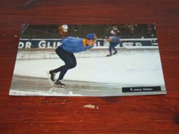 76950-           JONNY NILSSON, FILIPSTADT / ZWEDEN / SCHAATSEN / ICE SKATING - Sports D'hiver
