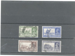 INDE ANGLAISE -PERFORÉ-N°149-N°150-N°151-N°153 -PERFORÉS H E A - 1936-47  George VI