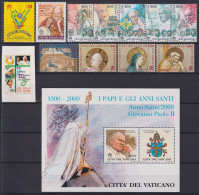 Vatikan Jahrgang 2000 Postfrisch #NH712 - Autres & Non Classés