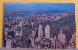 (NEW2) NEW YORK - AS SEEN FROM THE EMPIRE STATE BUILDING OBSERVATORY LOOKING NORTH  - VIAGGIATA - Manhattan