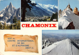 74-CHAMONIX MONT BLANC-N°T2716-C/0385 - Chamonix-Mont-Blanc