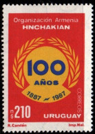 1989 Uruguay Armenian Organization Hnchakian Cultural Society #1280 ** MNH - Uruguay