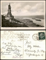 Rüdesheim (Rhein) Panorama-Ansicht Rhein Blick Vom Niederwald-Denkmal 1935 - Rüdesheim A. Rh.