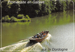 24-PROMENADE EN GABARE SUR LA DORDOGNE-N°T2717-A/0129 - Andere & Zonder Classificatie