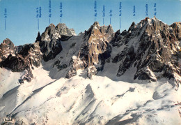 74-LES AIGUILLES DE CHAMONIX-N°T2718-A/0139 - Autres & Non Classés