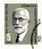 1964 - TURQUIA - CELEBRIDADES NACIONALES - YVERT 1680 - Usati