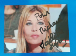 AUTOGRAPHE DE MATHILDE SEIGNER SUR PHOTO - Actors & Comedians