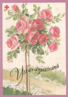 Postal Stationery - Flowers - Roses - Red Cross 1997 - Suomi Finland - Postage Paid - Postwaardestukken