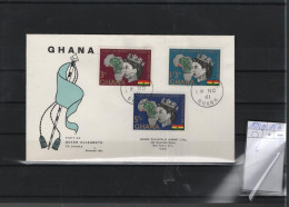 Ghana Michel Cat.No. FDC Sheet 6 + 109/111 - Ghana (1957-...)