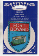 CP Adhesif 410, Blason Adhésif Double Face NEM, (17) Fort Boyard - Autres & Non Classés