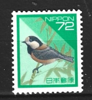 JAPON. N°2021 De 1992. Mésange. - Passereaux