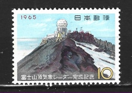 JAPON. N°795 De 1965. Station Météorologique. - Protección Del Medio Ambiente Y Del Clima