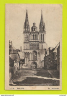 49 ANGERS N°10 LL La Cathédrale VOIR DOS En 1937 - Angers