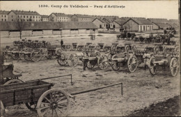 CPA Le Valdahon Doubs, Valdahon Camp, Artillery Park, I WK - Autres & Non Classés