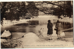 TOURS - Parc Des Prébendes, Effet De Neige - Tours