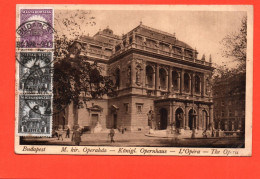 BUDAPEST  KONIGL OPERNHAUS  L' Opéra  HONGRIE ( 2 Scans) 21715 - Ungarn