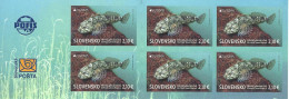 SLOVAKIA, 2024, Booklet 108, Europa: Fauna / Flora Under Water - Nuovi