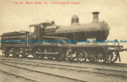 R645173 No. 87. North Staffs. Ry. 4 4 0. Express Engine. Locomotive Publishing - World