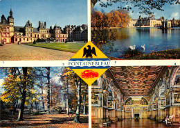 77-FONTAINEBLEAU MULTIVUES-N°T2726-C/0285 - Fontainebleau