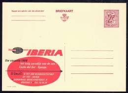 +++ PUBLIBEL Neuf 2F - Agence De Voyages IBERIA - Brussel - BRUXELLES - N° 2290 N  // - Publibels