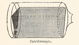 Caleidoscopio - 1924 Xilografia D'epoca - Vintage Engraving - Gravure - Prints & Engravings