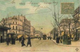31 - Toulouse - Boulevard De Strasbourg - Animée - Colorisée - CPA - Oblitération Ronde De 1917 - Voir Scans Recto-Verso - Toulouse