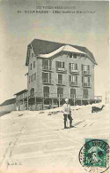 68 - Ballon D'Alsace - L'Hotel Stauffer En Hiver - Animée - Oblitération Ronde De 1909 - CPA - Voir Scans Recto-Verso - Autres & Non Classés