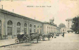 34 - Béziers - Gare Du Midi - Façade - Animée - CPA - Voir Scans Recto-Verso - Beziers