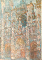 Art - Peinture - Claude Monet - La Cathédrale De Rouen - Le Portail Soleil Matinal 1894 - Musée Du Jeu De Paume De Paris - Pintura & Cuadros