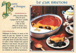 Recettes De Cuisine - Far Breton - Gastronomie - CPM - Voir Scans Recto-Verso - Recipes (cooking)