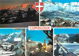 74 - Combloux - Multivues - Blasons - CPM - Voir Scans Recto-Verso - Combloux