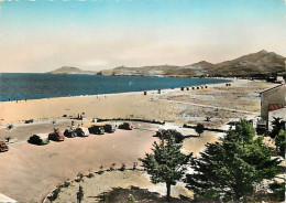 66 - Argelès Sur Mer - Vue Générale De La Plage Et Les Albères - Automobiles - CPM - Voir Scans Recto-Verso - Argeles Sur Mer