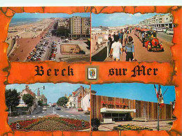 62 - Berck Sur Mer - Multivues - Petit Train Touristique - CPM - Voir Scans Recto-Verso - Berck