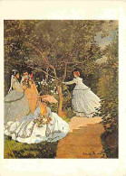 Art - Peinture - Claude Monet - Women In The Garden - CPM - Voir Scans Recto-Verso - Paintings