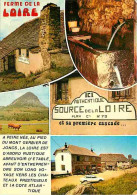 07 - Le Mont Gerbier De Joncs - Multivues - Source De La Loire - La Ferme De La Loire - Vaches - Automobiles - CPM - Voi - Altri & Non Classificati