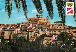 06 - Cagnes Sur Mer - La Ville Fleurie Et Le Château Vus De L'Hubac - CPM - Voir Scans Recto-Verso - Cagnes-sur-Mer