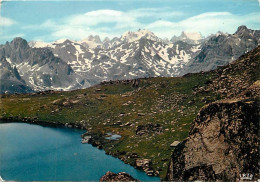 05 - Hautes Alpes - Lac Laramont - Vallée De Névache - Le Pelvoux, Les Agneaux Et Les Ecrins - CPM - Voir Scans Recto-Ve - Autres & Non Classés