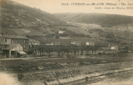 COUZON AU MONT D'OR CAFE JEUX DE BOULES - Autres & Non Classés