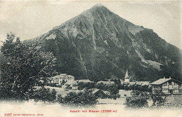 CPA Suisse - Aeschi Mit Niesen (alt 2366m) - Aeschi Bei Spiez