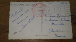 Cachet Sur Cpa : Ministere De La Defense Nationale, BAMAR - 1959, MAROC .......... 240526-19442 - Guerra De Argelia